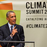Obama aicina pasaules līderus uz sadarbību cīņā pret klimata izmaiņu radītajiem draudiem