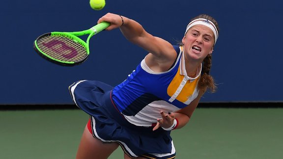 Teniss, US Open: Jeļena Ostapenko - Lara Arruavarrena