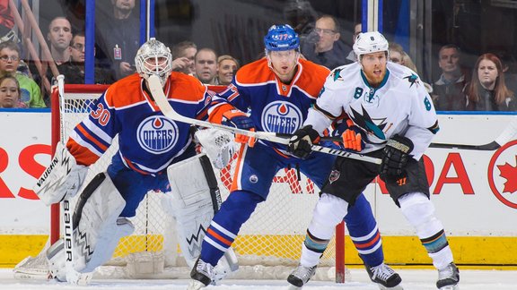 NHL spēle hokejā: Oilers - Sharks - 4