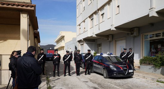 Itālijas policija atrod Sicīlijas mafijas bosa izmantotu bunkuru