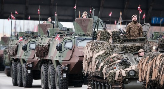 Военный парад НВС Латвии пройдет 4 мая в Резекне
