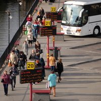 На рижском вокзале переносят остановку высадки пассажиров региональных автобусов