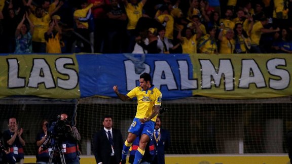 Las Palmas Sergio Araujo score Real Madrid