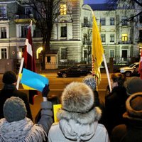 Pie Brīvības pieminekļa pulcēsies Ukrainas atbalstītāji