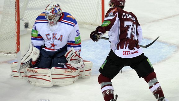 KHL spēle: Rīgas Dinamo - Sanktpēterburgas SKA - 4