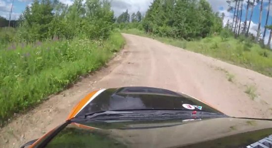 Video: Reinis Nitišs trenējas 'Rallijam Latvija'