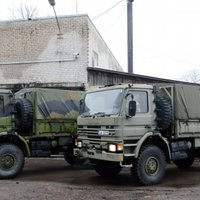 Норвежцы подарили Латвийской армии военные автомобили (ФОТО)
