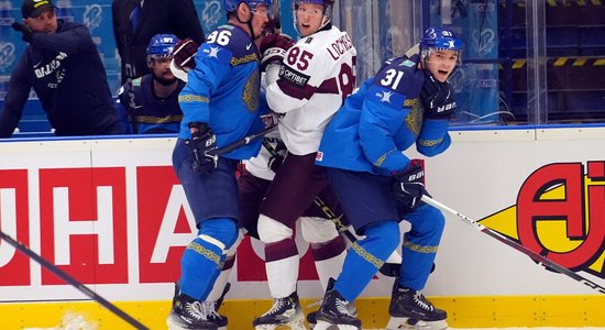 Pasaules hokeja čempionāts: Latvija – Kazahstāna. Teksta tiešraide