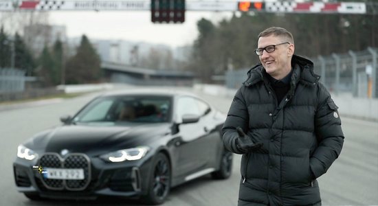 Video: Jurģis Liepnieks izmēģina BMW jauno 4. sērijas kupeju