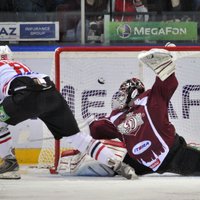 Rīgas 'Dinamo' nespēj gūt vārtus regulārās sezonas izskaņā