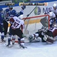 KHL atzīst, ka otrie 'Amur' vārti pret Rīgas 'Dinamo' nebija jāieskaita