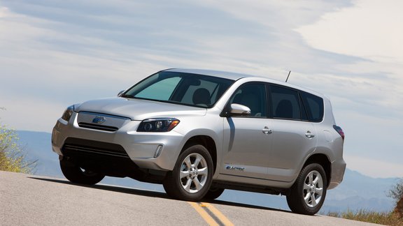 Toyota официально представила электрический кроссовер Rav4 Toyota официально представила электрический кроссовер Rav4