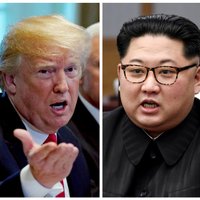 Tramps: samits ar Kimu palīdzējis pasaulei novērst 'kodolkatastrofu'