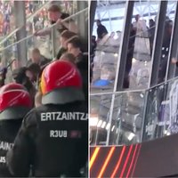 Video: RFS pretinieces "Anderlecht" fani ārdās Spānijā