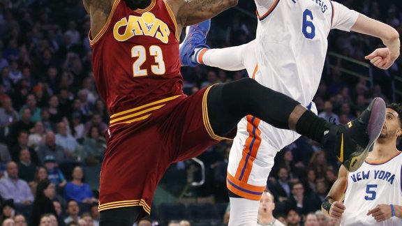 "Knicks" spēle pret "Cavaliers" - 4