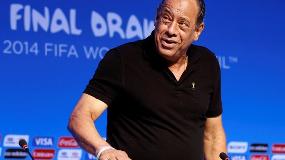 Former Brazilian soccer captain Carlos Alberto Torres