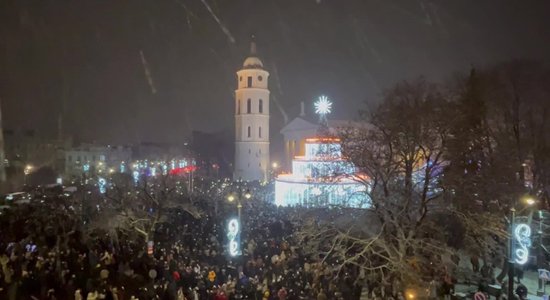 Christmas tree in Vilnus