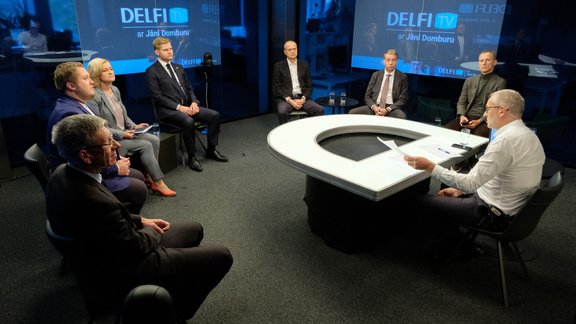 'Delfi TV ar Jāni Domburu': 'Gads līdz vēlēšanām: kas Saeimā izdarīts, kas vēl jāpaveic?'