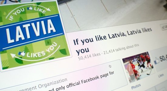 Latvijas fanu skaits 'Facebook' sasniedzis 50 tūkstošus