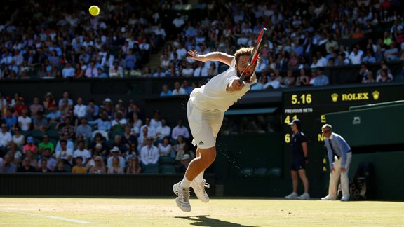 Teniss, Vimbldonas čempionāts: Ernests Gulbis - Novāks Džokovičs