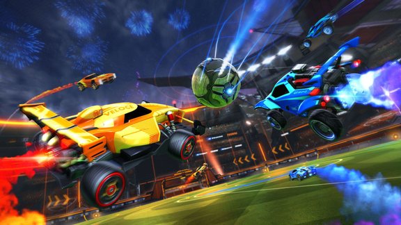 Videospēle "Rocket League"