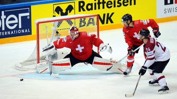 Hokejs, pasaules čempionāts: Latvija - Šveice - 48