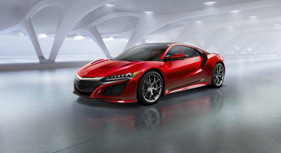 'Honda' beidzot parādījusi 'Acura NSX' sērijveida versiju