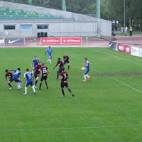 'Jelgavas' futbolisti virslīgas mačā pārspēj RFS komandu