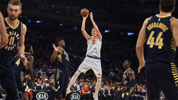 Basketbols, NBA spēle: Knicks - Pacers