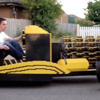 Video: Pavisam īsts automobilis no 'Lego' klucīšiem