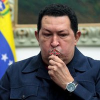 Андрис Берзиньш выразил соболезнования в связи со смертью Уго Чавеса