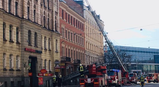 Гиргенс: объект на ул. Меркеля, где произошел пожар, был в поле зрения полиции