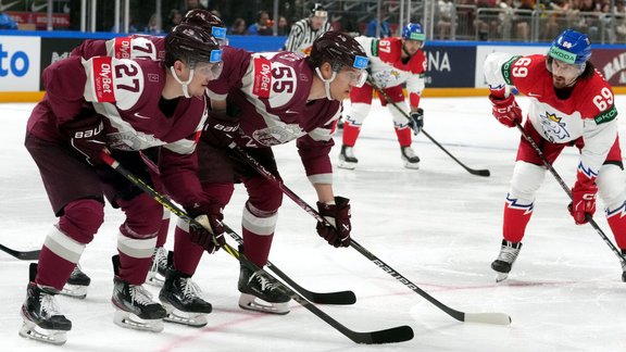 Hokejs, pasaules čempionāts 2023: Latvija - Čehija - 14