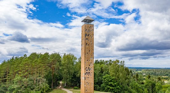 Atklāts augstākais skatu tornis Lietuvā