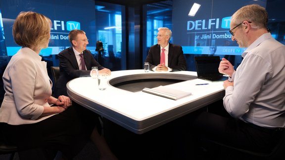 Delfi TV ar Domburu: Jaunā Vienotība - Krišjānis Kariņš, Edgars Rinkēvičs, Inga Bērziņa - 13