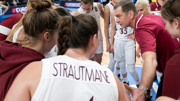 FIBA Eurobasket Women 2023 kvalifikācijas spēle starp Latvijas un Izraēlas sieviešu basketbola izlasēm