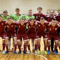 Спустя 7 лет возрождена молодежная сборная Латвии по футзалу