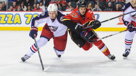 Nikita Nikitin of Columbus Blue Jackets