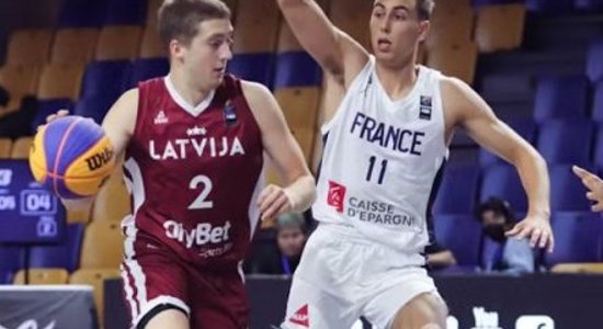 Latvijas U-23 3x3 basketbolisti izcīna sudrabu Nāciju līgas finālturnīrā