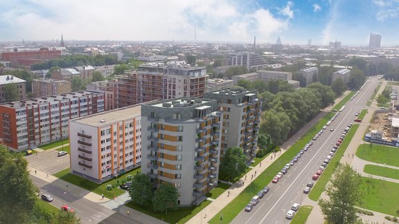 Daudzstāvu māju projekts "26Vesetas"  - 3