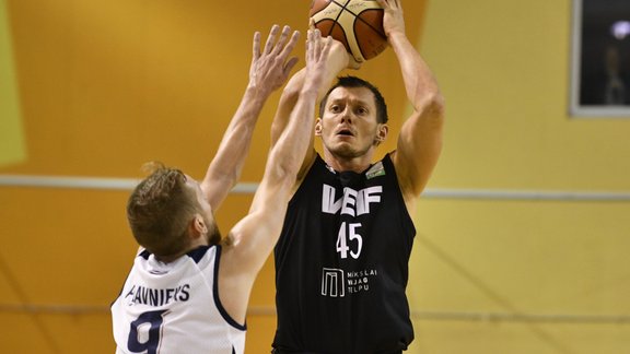 Basketbols, Latvijas-Igaunijas līga: VEF Rīga - Liepāja