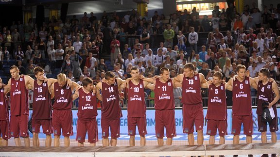 Eiropas U-20 basketbola čempionāts: Latvija - Itālija - 116