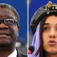 Nobela miera prēmiju piešķir karotājiem pret seksuālo vardarbību