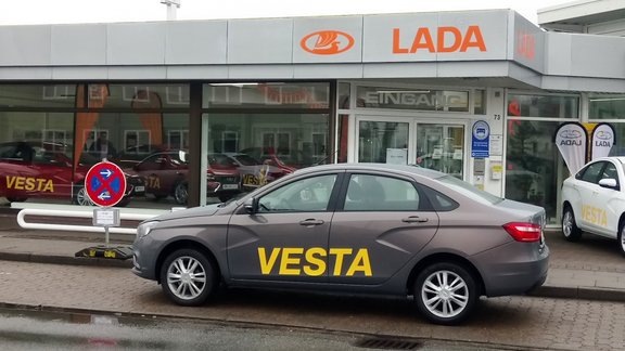 'Lada Vesta' Vācijā