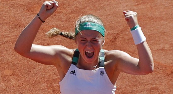 Ostapenko Latvijai vēsturiskā WTA rangā 'uzlido' uz 12. vietu