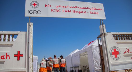 Офис Красного Креста в секторе Газа подвергся обстрелу 