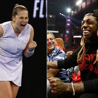 Video: Ostapenko "US Open" dubultspēļu finālā cer satikt slaveno reperi "Lil Wayne"