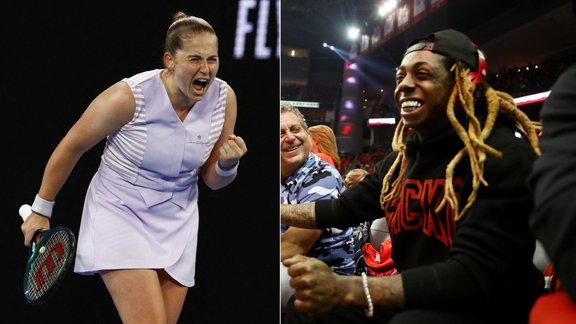 Jelena Ostapenko, Lil Wayne