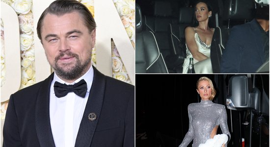 Leonardo Di Kaprio šikā ballītē atzīmē 50 gadu jubileju