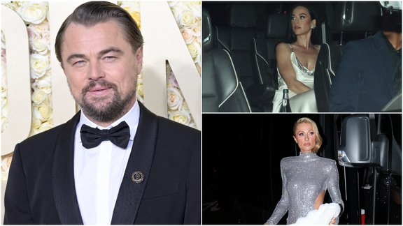 Leonardo Di Kaprio šikā ballītē atzīmē 50 gadu jubileju